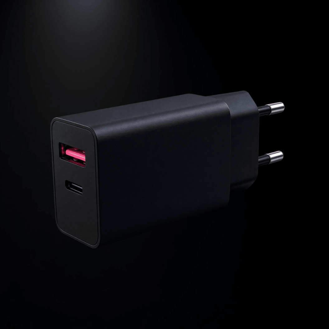 Ladere USB-C og USB, GaN, 20 W - ElektronikSpecialisten